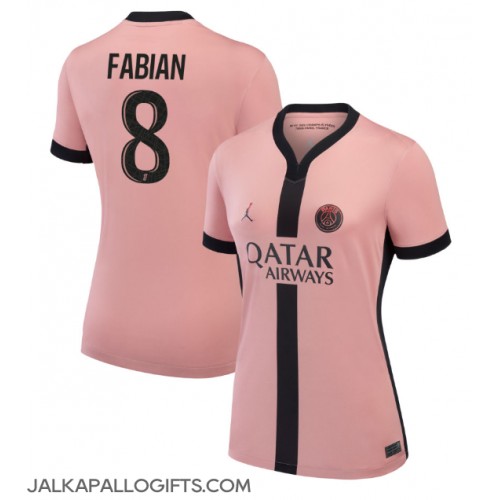 Paris Saint-Germain Fabian Ruiz #8 Kolmaspaita Naiset 2024-25 Lyhythihainen